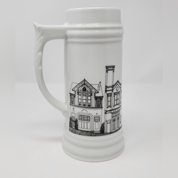 VINTAGE HOMETOWN STEIN SAN FRANCISCO FIREHOUSES BEER MARY PAT ANDREA 1983 - Picture 2 of 12